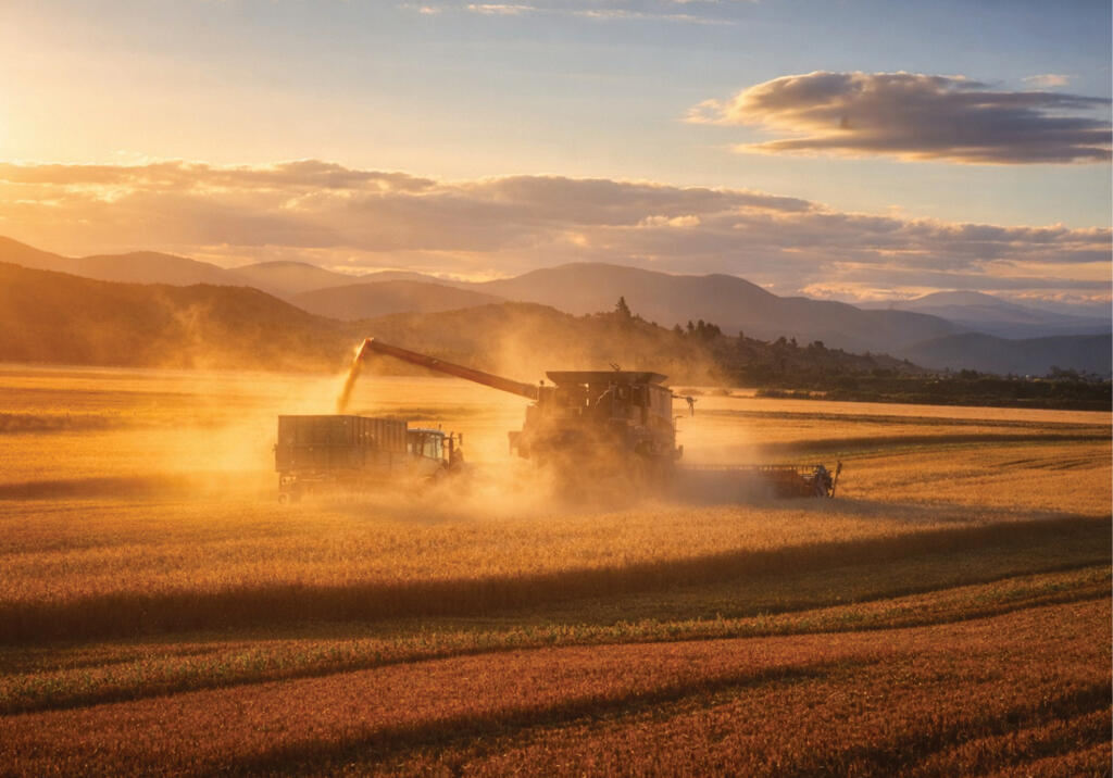 2027 Calendar winning entry for February by Ilka Seebeck from Southland with 'Grainy summer evening'.