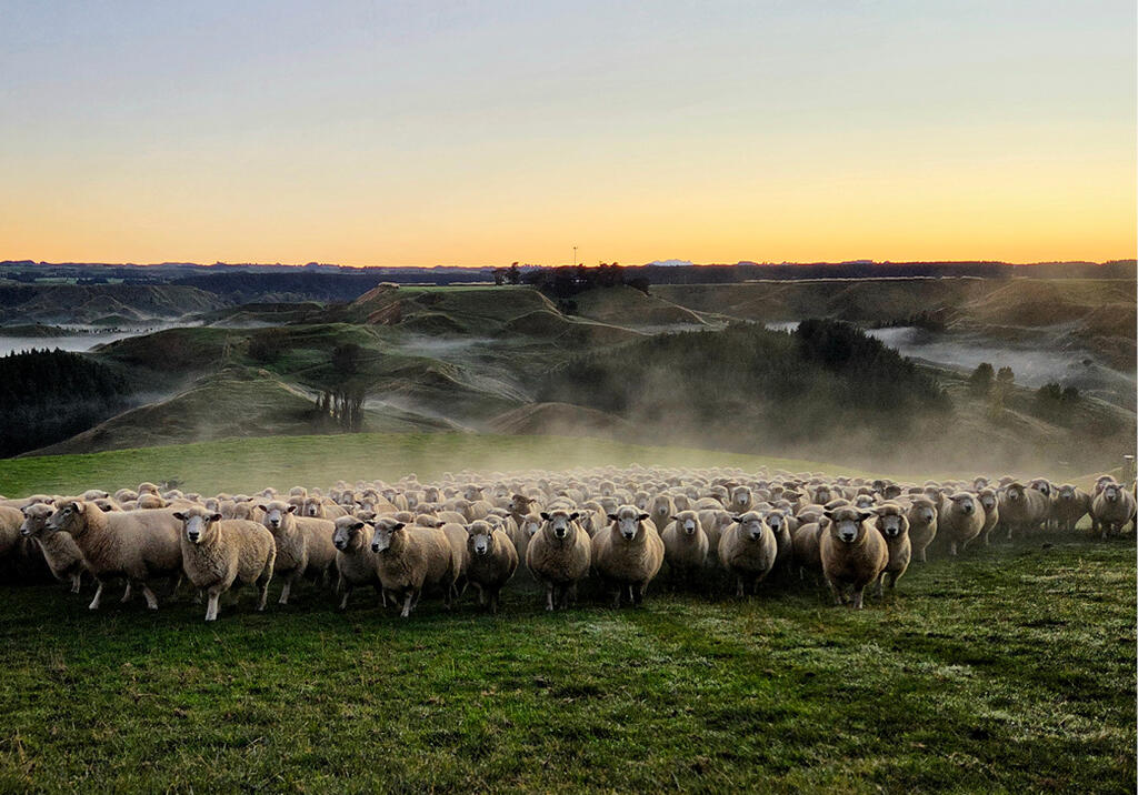 2027 Calendar winning entry for April by Baylee Hodges from Whanganui with 'Not a cloud in sight'.