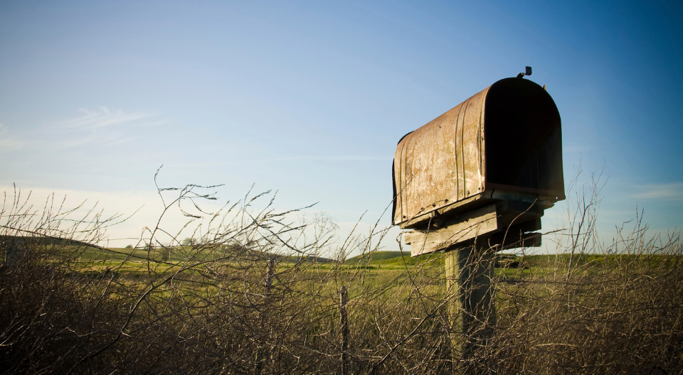 a rural letterbox