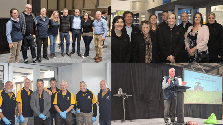 The working group, Cooper Aitken team, Lion's Club and Rural Support Trust