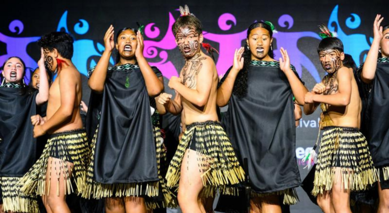 IHC kids Kapa Haka