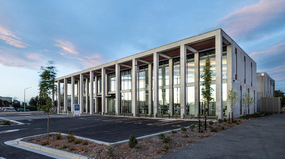 pgw head office building in christchurch