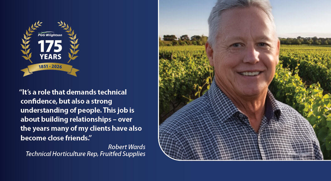Robert Wards, Technical Horticulture Rep