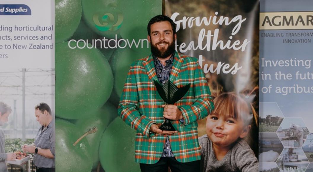 Simon Gourley young horti winner